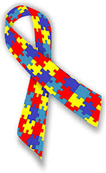 Autism ribbon puzzle pieces Scottsdale AZ