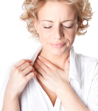 Woman Suffering Fibromyalgia Pain