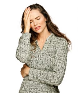 Woman with Headache